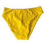 J.Crew Women’s Classic High Rise Full Coverage Bikini Bottom Yellow Size XXL NWT Photo 3
