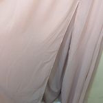 Lulus Womens New  Heavenly Hues Deep V Neck High Slit Maxi Dress Blush Pi… Photo 8