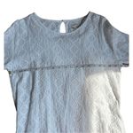 Current/Elliott The Eyelet Cotton T-shirt Dress Short Sleeve Pockets W… Photo 7