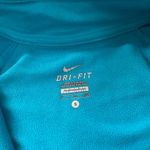 Nike  Dri-Fit Turquoise Quarter Zip Hoodie Pullover ~ Size Small Photo 3