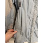 The North Face  Jacket Womens Medium Blue Grey HyVent Waterproof Hooded Full Zip Photo 5