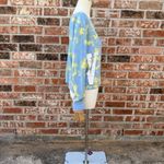 Flirtitude VIBE tie dyed neon green & blue sweatshirt / M / Excellent condition Photo 5