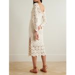 Cara Cara Marsielle Crochet Cotton Midi Dress Cream NWT Size XS Photo 1