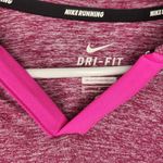 Nike pink pull over hoodie size small Photo 1