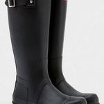 Hunter Matte Black Tall  Boots Photo 0