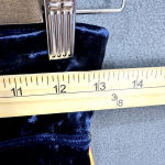 Aerie Chill Play Move Leggings Womens Medium Blue Velvet Rainbow Side Stripe Photo 2