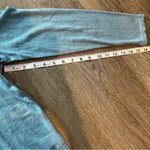 North Style Blue Linen Long Sleeve Button Down Top Cardigan Women’s Size Small Photo 5