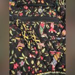 Vera Bradley Backpack Quilted Ming 2001 Retired Pattern toggle Drawstring EUC Photo 3