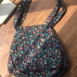 Source Unknown Vintage Y2K Handbag Purse Floral Versatile Velcro Blue Red Women’s Accessories Photo 0