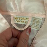 Victoria's Secret Vintage  Gold Label Baby Pink Satin Kimono Wrap Robe One Size Photo 1