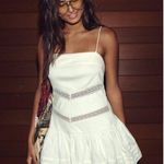 Free People  Bliss Beauty Mini Dress in Ivory Size Medium Photo 1