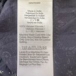 Madewell  Dress Shirred Button-Front Mini Bandana Print Nighttime Blue Sz 00 Photo 10