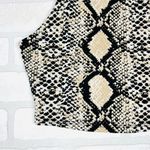 Peach Love California Peach Love Super Soft Snake Print Halter Top, size S/M Festival, Concert, Summer Photo 1