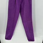 Wrangler Vintage  high waisted pleated denim purple jeans 80s western size 11 Photo 6