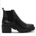 Steve Madden Hadlee Chelsea Boots Black Pull On Lug Size 10 Photo 1