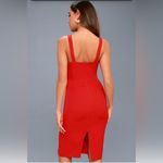 Lulus Ardent Love Red Cutout Bodycon Dress Size S‎ Photo 1