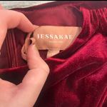 Jessakae NWT red velvet long sleeve bodycon mini dress size 2XL P13 Photo 3