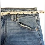 American Eagle  Womens Cargo Jeans Medium Wash Stretch Wide Leg Size 10 Regular Photo 4