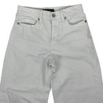 Banana Republic High Rise Wide Leg Crop Jeans White Size 0P 25P Petite Photo 4