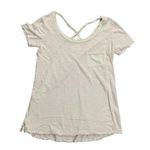 Anthropologie  t.la bright mint green pocket basic tee criss cross back XS minima Photo 0