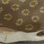 Brighton Perforated Daisy Drawstring Tassel Leather White Shoulder Hobo Bag Photo 7