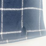 Lulus Womens Preppy Academia Spence Navy Blue Plaid Flannel Mini Skirt Size L Size L Photo 3