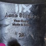 Acne Studios ‎ Jensen Taupe Leather Chelsea Boots Women's Sz 38 Pointed Toe Italy Photo 10