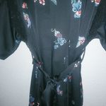 Natori M Satin Belted Asian Vibe Kimono Robe Pink Size M Photo 5