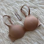 SKIMS  Ultimate Push up Plunge Bra Clay Size 30C Photo 2