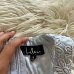 Lulus LULU’S Love Poem Light Grey Lace Mini Dress Photo 3