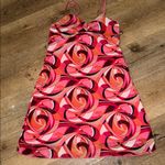 Wet Seal Pink and Orange Patterned Mini Dress Photo 0