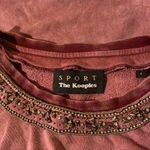 The Kooples Sport Jewel Collar Cropped Sweatshirt Photo 5