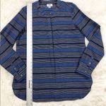 Old Navy  Blue Striped Long Sleeve Top Small Photo 2