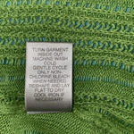 AVENUE sweater open front waterfall cardigan long sleeve crochet knit size 18 Photo 4