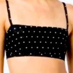 Macgraw Abby Embroidered Black & White Polka Photo 1