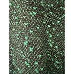 Hunter Dixon Textured Knit Sweater Green Black Long Sleeve Size Small Photo 2