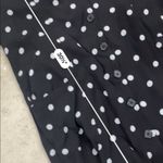 Urban Outfitters  black white polka dot button down dress Photo 3
