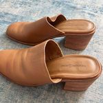 Treasure & Bond Brown Caramel Leather Perrla Chunky Heel Mule Size 8 Photo 2