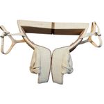 Antonio Melani Born on Fifth for  Shoes Womens Size‎ 9M Beige Bow Heels Sandals Photo 5