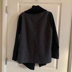 Splendid  Mixed Media Teddy Wool Leather Wrap Jacket Size Medium Photo 9