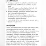 prAna  Halle II pant size 2 Short Slate Green. Roll up pant bottoms MSRP $95 Photo 3