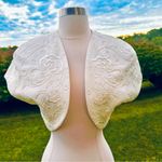 Marie St. Claire vintage embroidered bolero Size 6 Photo 1