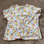 Looney Tunes Tweety Bird Christmas Scrub Top SIZE 2x Photo 3