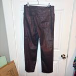 Old Navy  Metallic Sparkly High-Waisted Shine OG Loose Straight Leg Jeans Black 8 Photo 6
