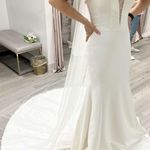 Strapless Wedding Dress Size 12 Photo 1