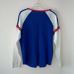 47 Brand 47 Texas Rangers Raglan Sleeve V-Neck Long Sleeve Tee Size Large Photo 3