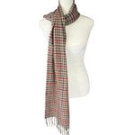 Softer Than Cashmere super soft multicolored houndstooth rectangle scarf Photo 1