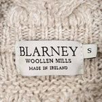 Blarney Woollen Mills made in Ireland chunky Cable knit size small Photo 1