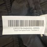 Quince  Drapey Twill Tapered Trouser in True Black Size 4 NWOT Photo 9