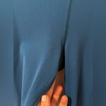 Athleta elation laser cut high rise 7/8 legging dark teal XS lightweight active Photo 5